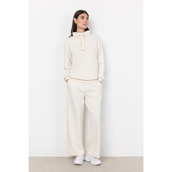 NWT SOYA CONCEPT Banu 33 Cream Soft Sweat Pants - Picture 1 of 6